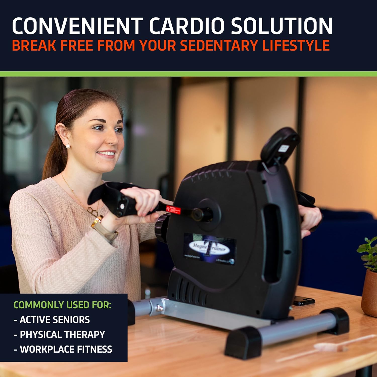 Mini Exercise Bike Arm and Leg Exerciser