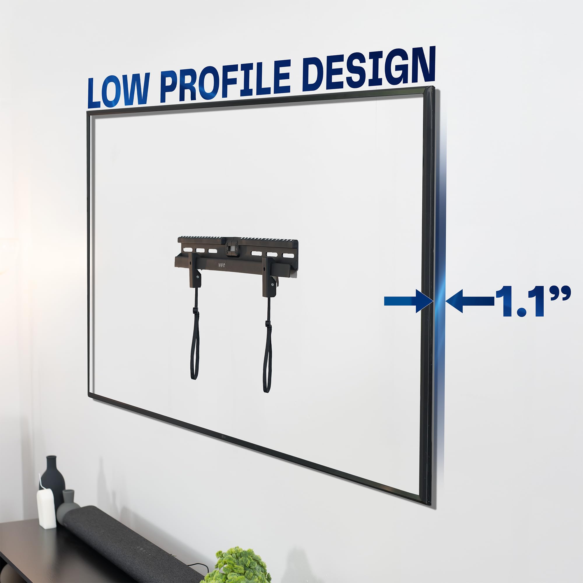 No Stud TV Wall Mount for 37” to 86” Screens