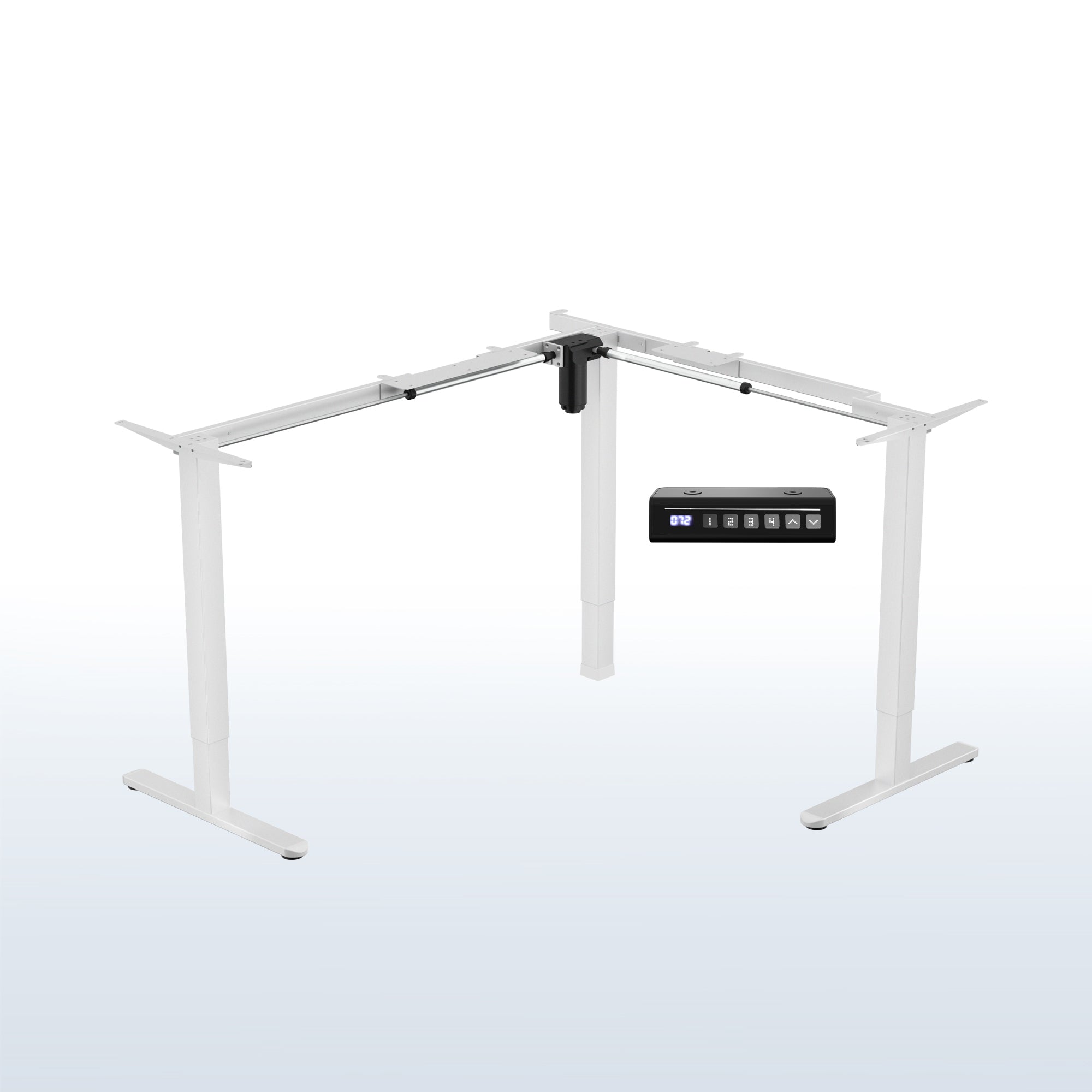 E3 Series - Corner Electric Single Motor Desk Frame