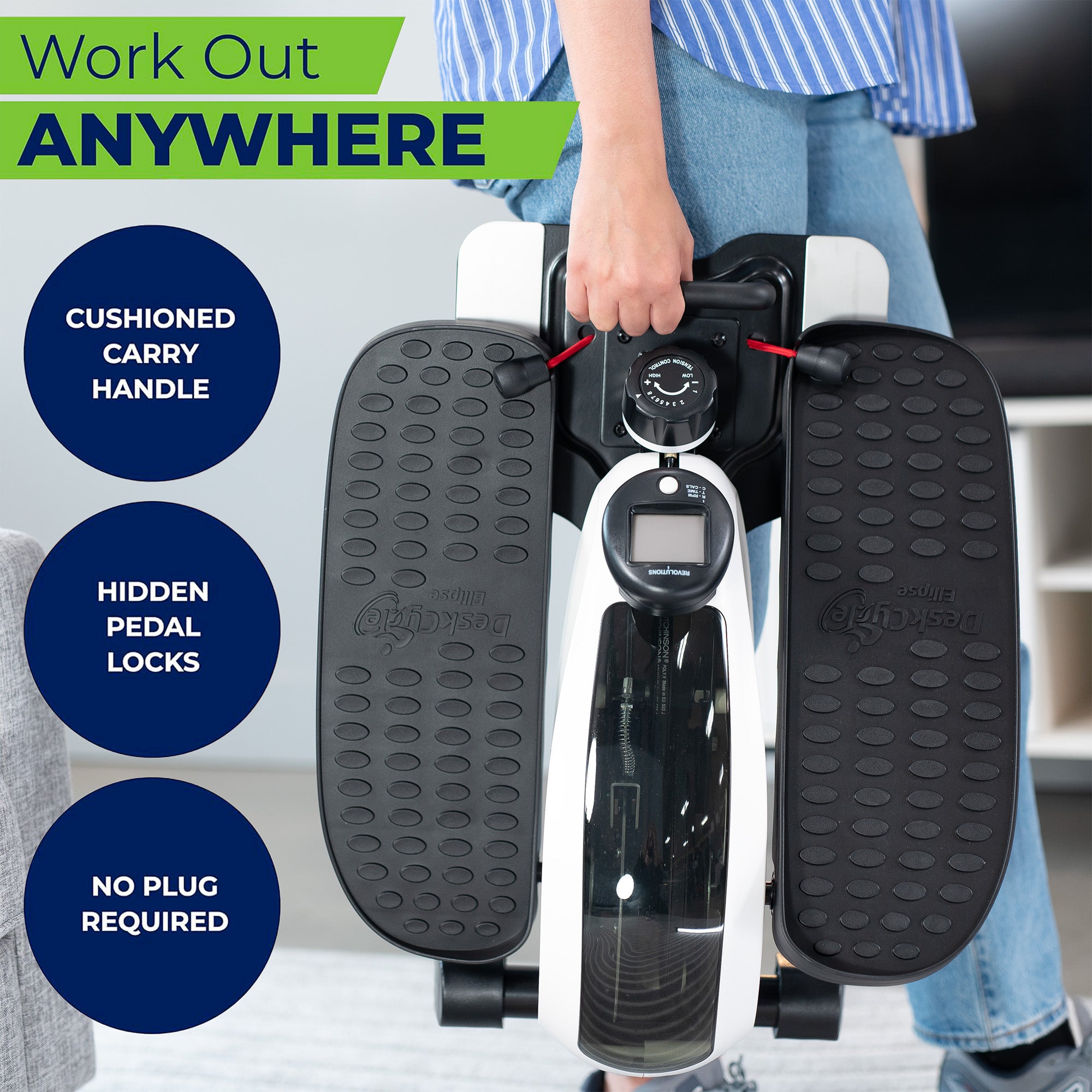 DeskCycle by VIVO Under Desk Elliptical Leg Exerciser