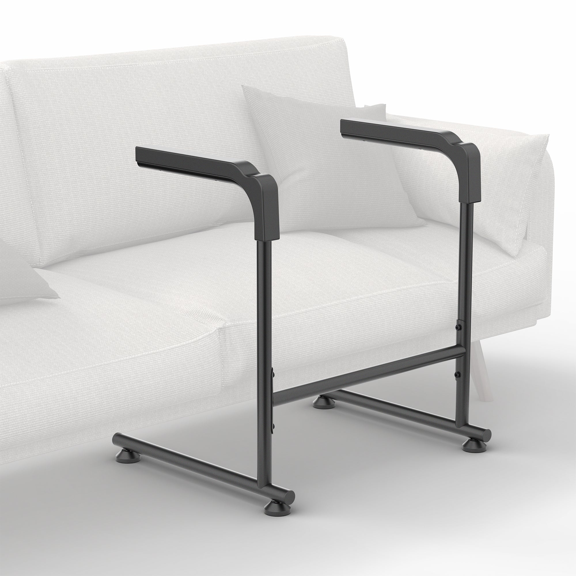 Black grab support armrest