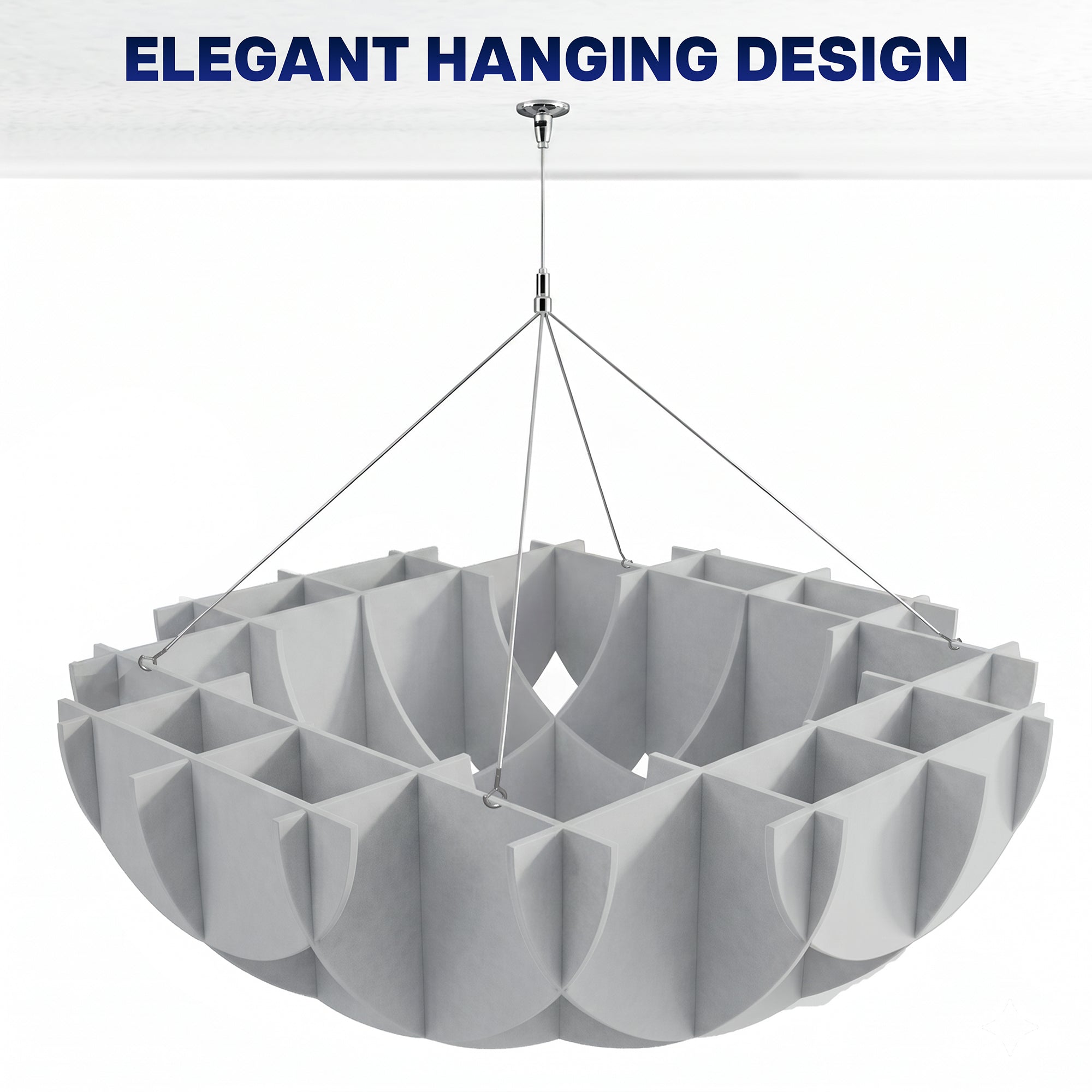 Semi Circle Acoustic Ceiling Panel