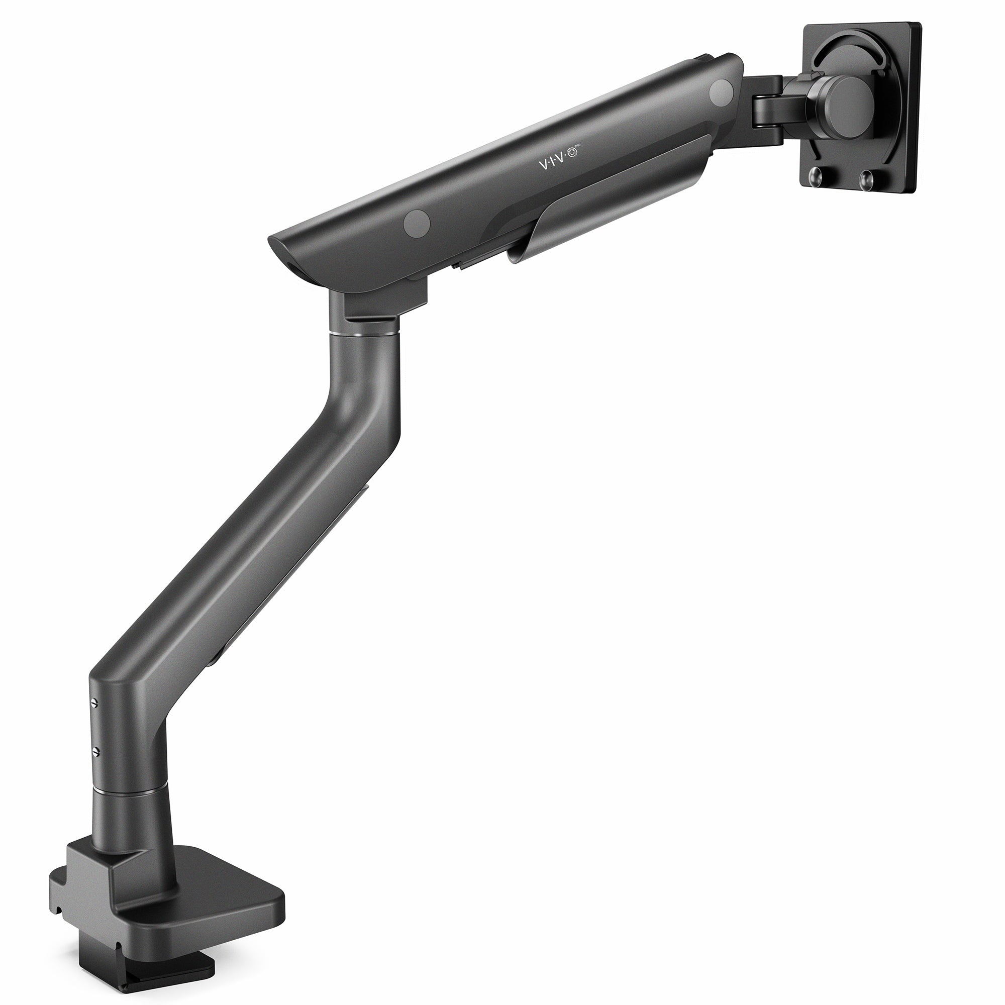 VIVO PRO Pneumatic Arm Single Ultrawide Monitor Desk Mount - Up to 57" Screens