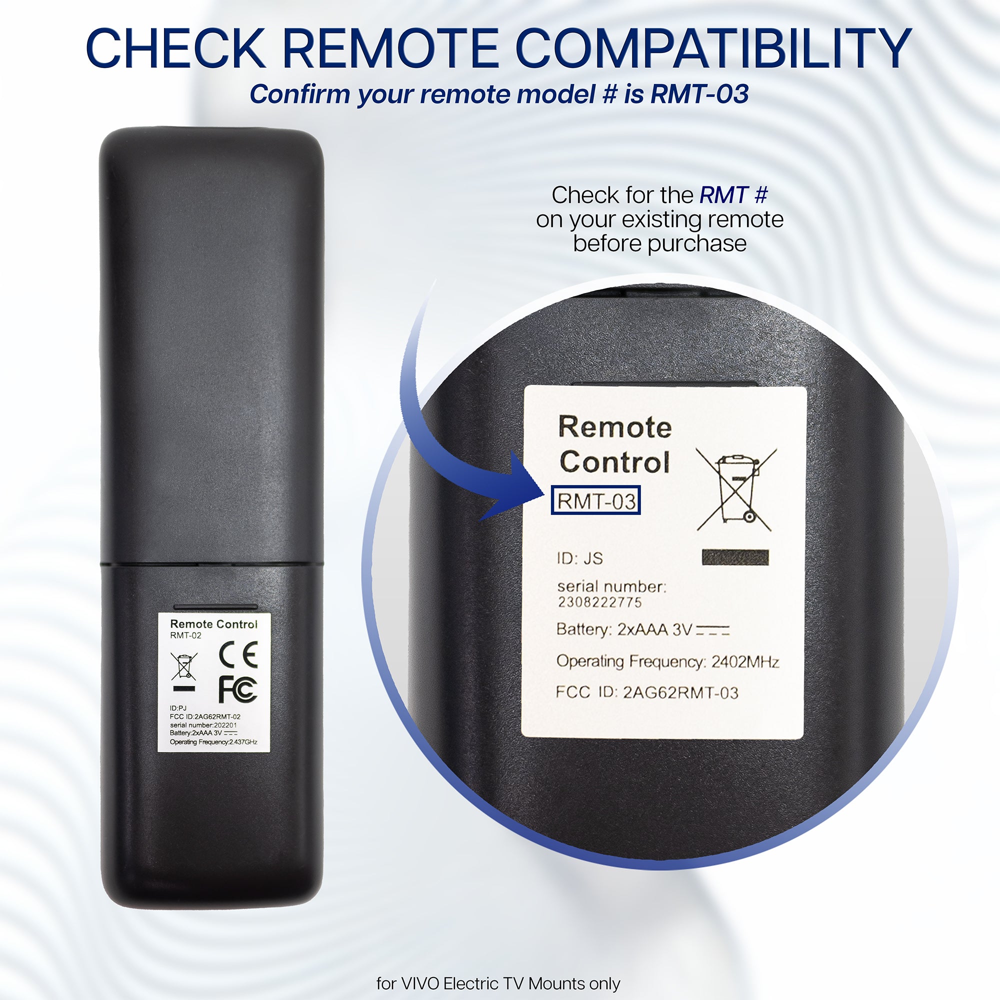 Check remote compatibility before purchase