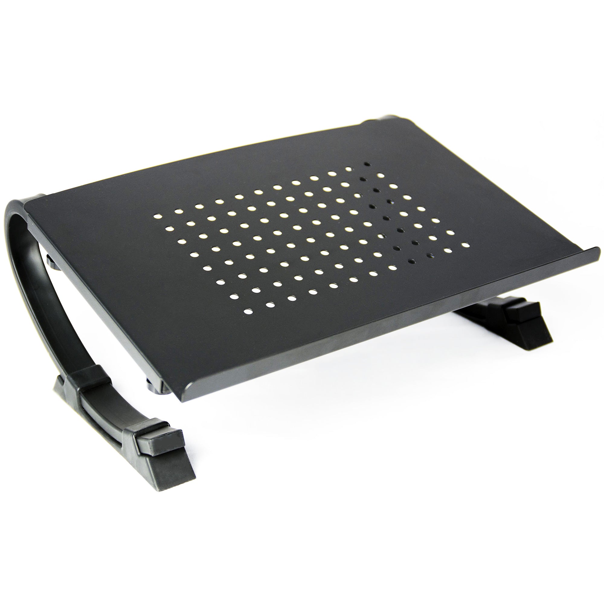 Black laptop riser from VIVO.