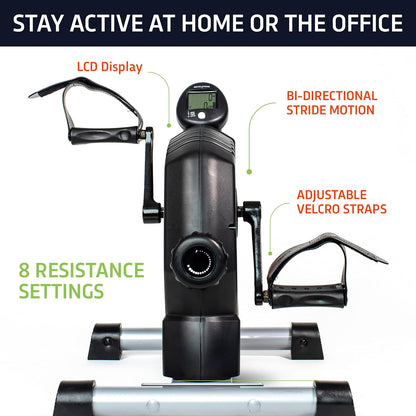 DeskCycle by VIVO Mini Exercise Bike Arm and Leg Exerciser