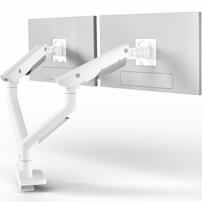 VIVO PRO Pneumatic Arm Dual Ultrawide Monitor Desk Mount - Up to 45" Screens