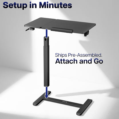 Mobile Tilting Laptop Cart