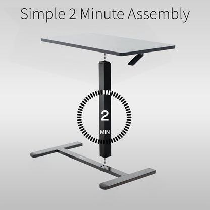Simple, 2 Minute Assembly makes set up a breeze