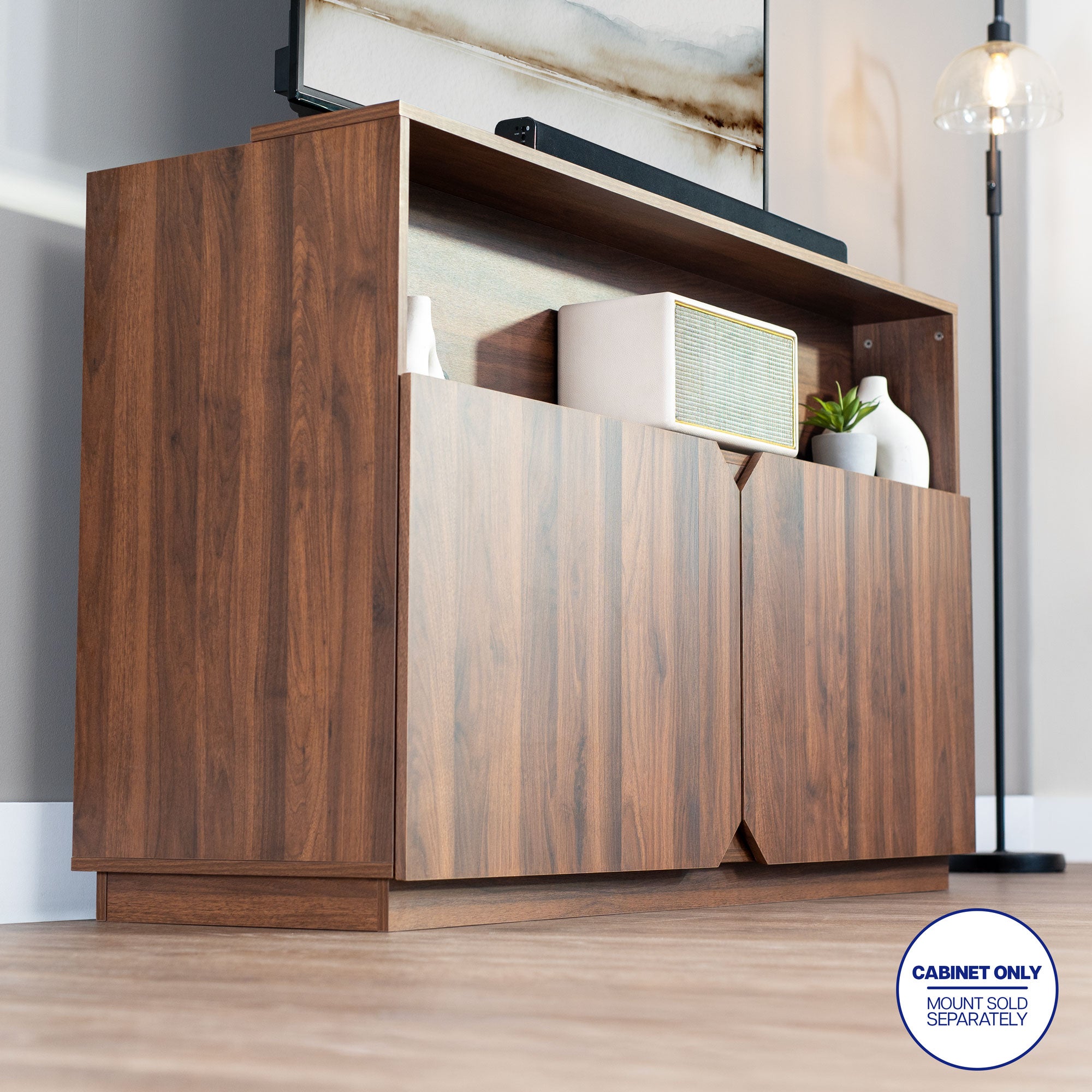 TV Lift Cabinet w/ Storage - 32” to 55” Screens