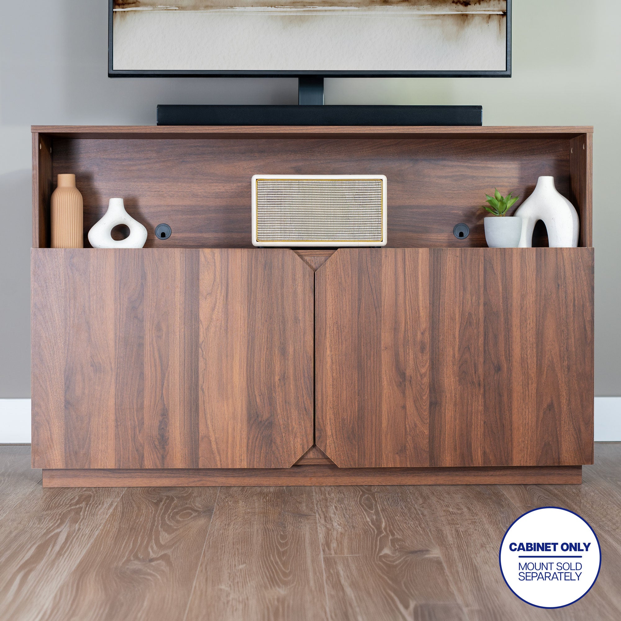 TV Lift Cabinet w/ Storage - 32” to 55” Screens