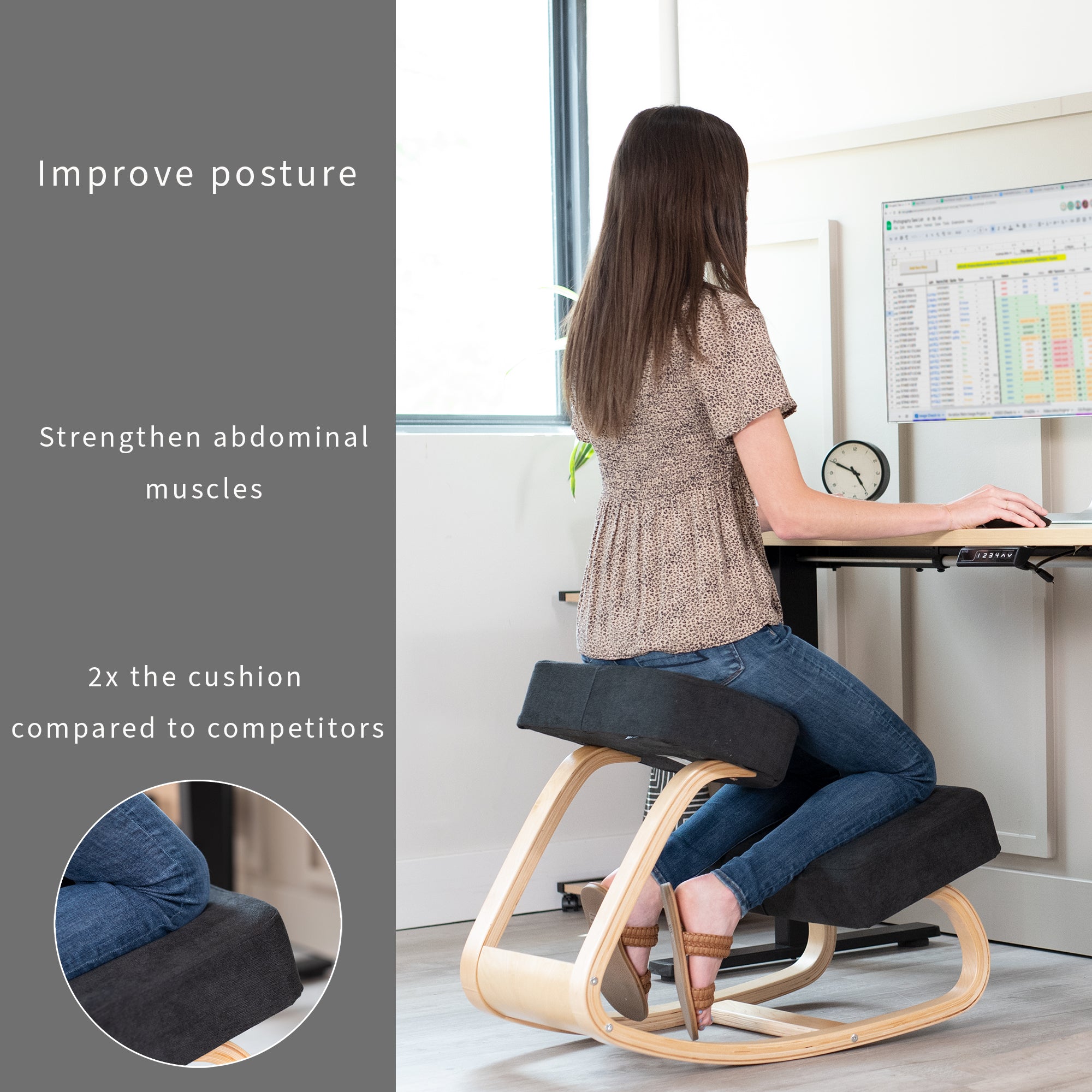 Comfortable Rocking Kneeling Chair