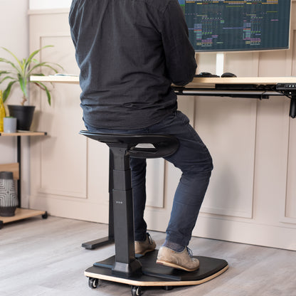 Posture Chair with Anti-Fatigue Mat