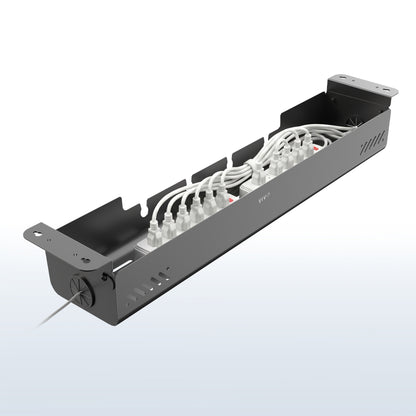 Flip Open Under Desk Cable Management Box