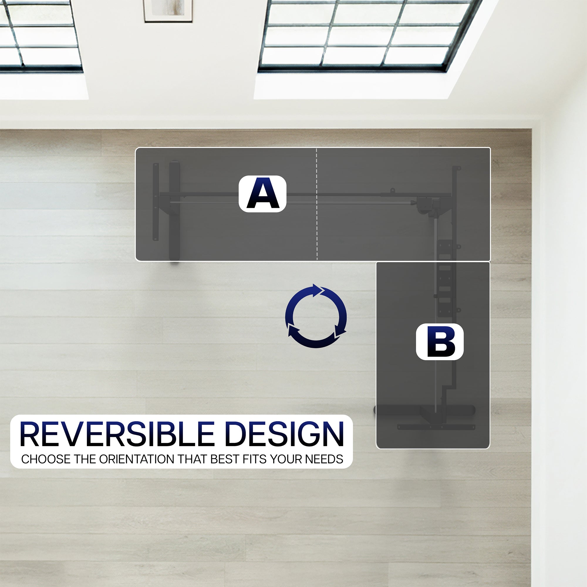 E3 Series - Corner Electric Single Motor Desk Frame