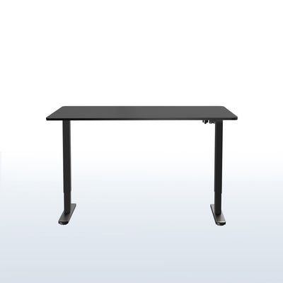 60 x 30 inch electric desk featuring easy height adjustment with the simple 2-button controller