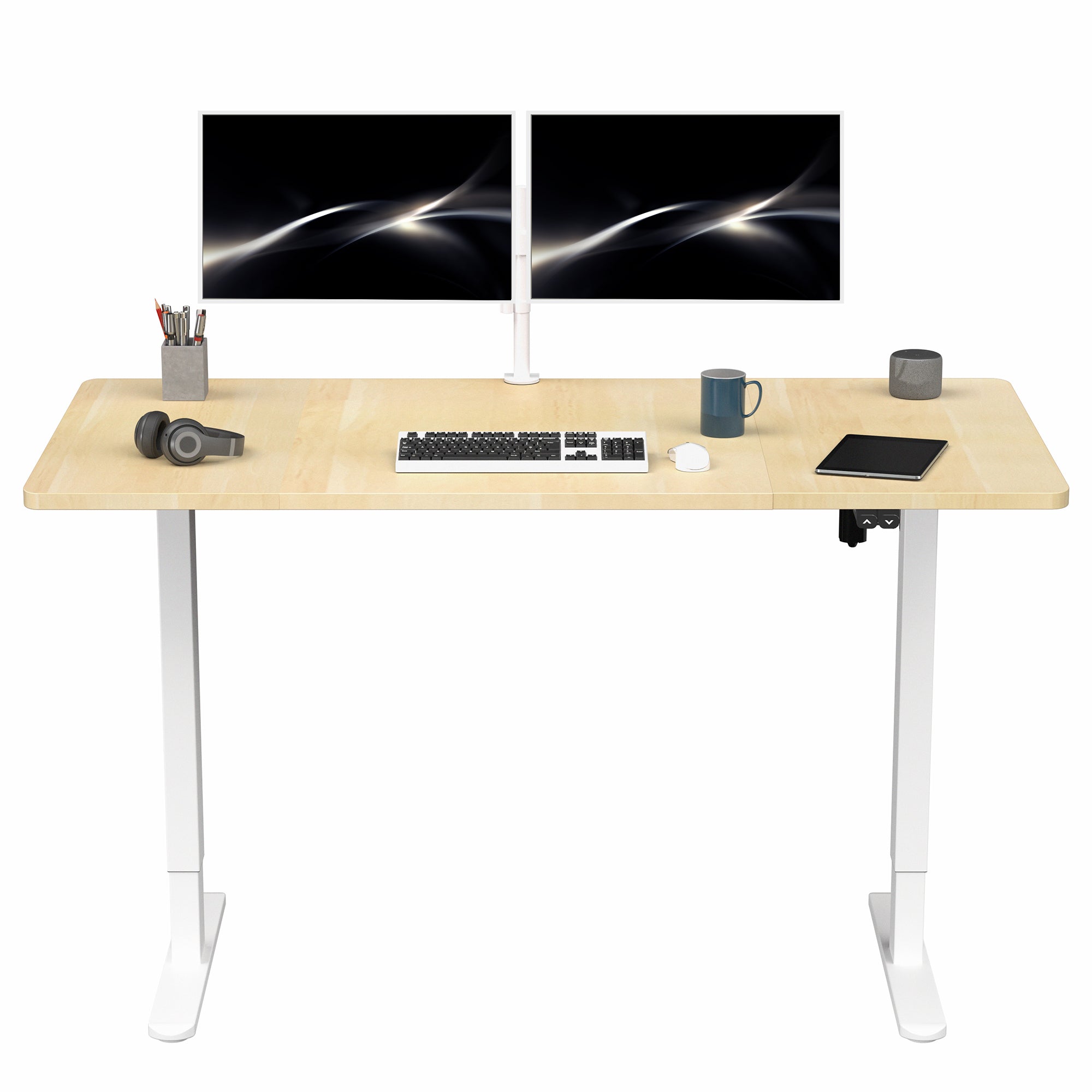 60" x 30" Height Adjustable Electric Desk