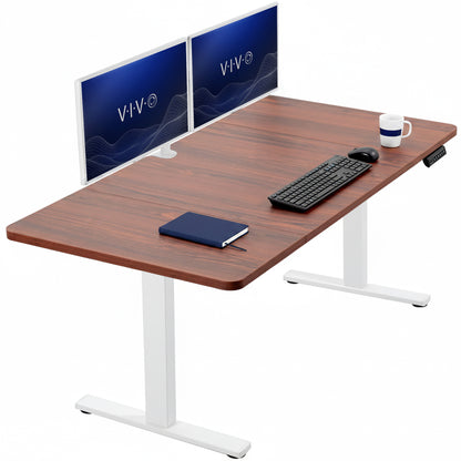 Sturdy sit or stand active workstation with adjustable height using smart control panel.