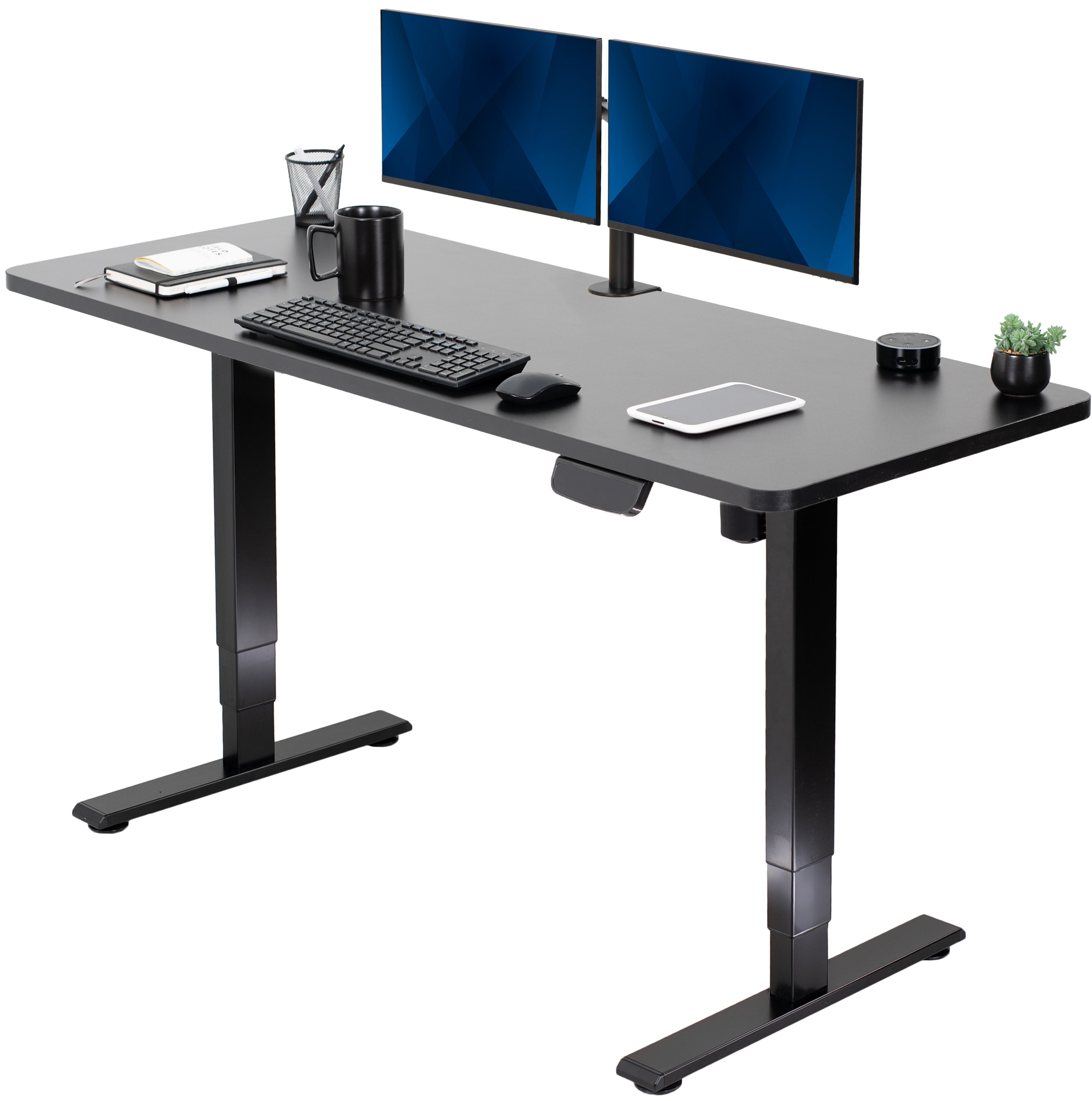 Electric 60” x 24” Stand Up Desk Workstation