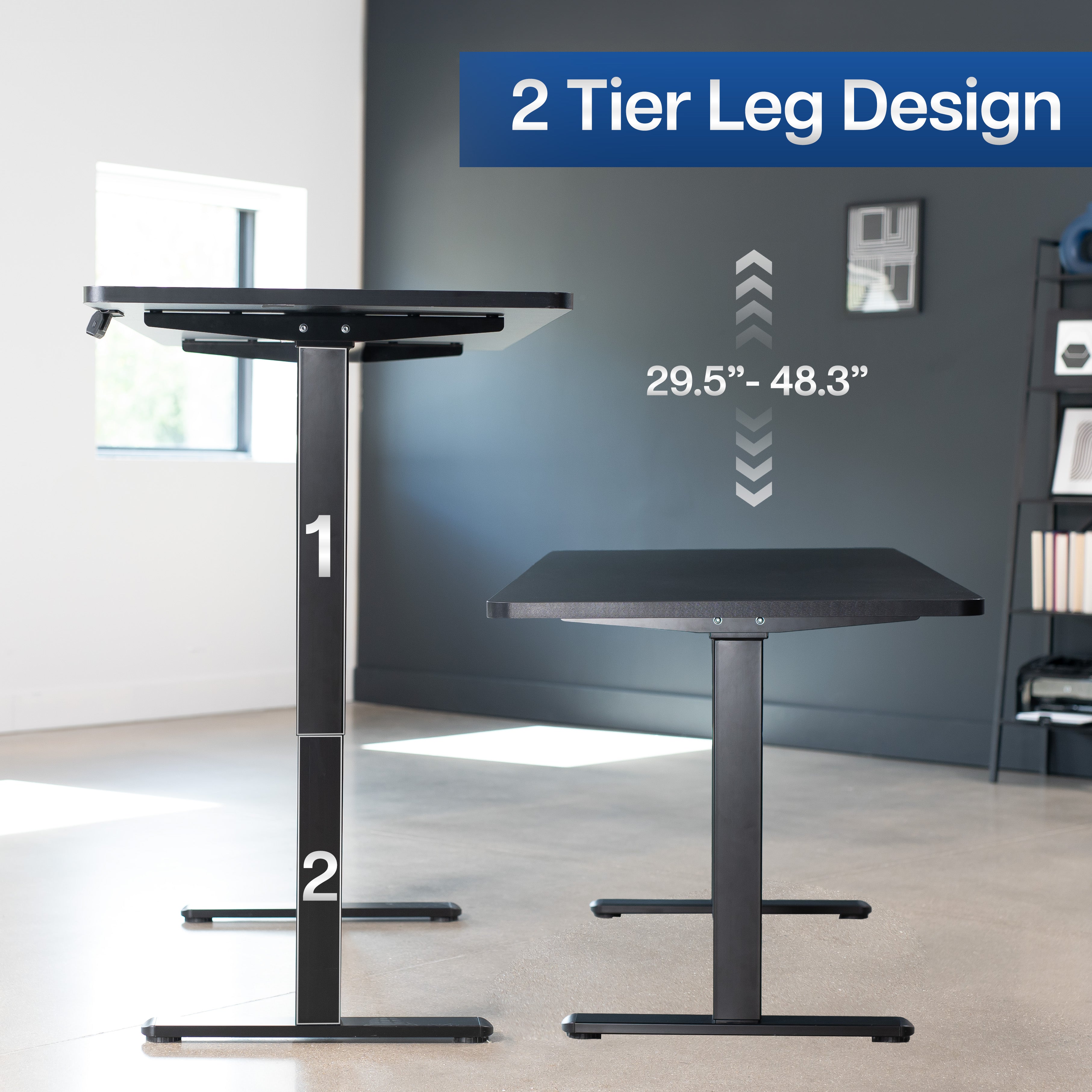 71" x 30" Dual Motor Electric Desk