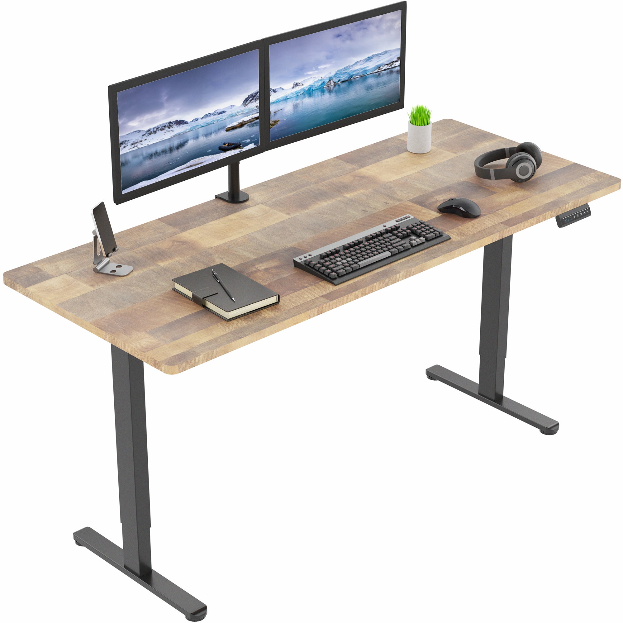 71" x 30" Dual Motor Electric Desk