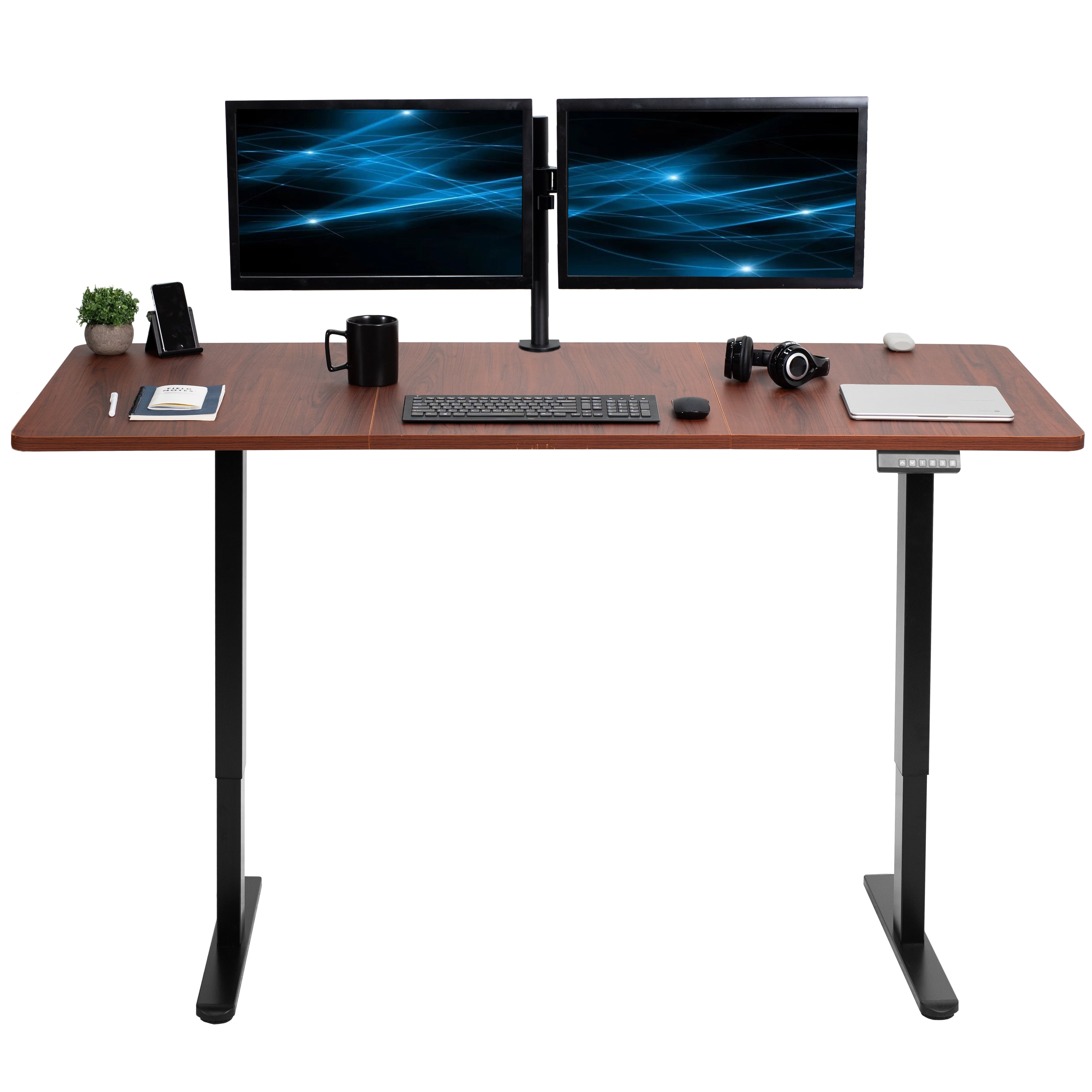 Electric Height Adjustable 71 x 30 inch Stand Up Desk