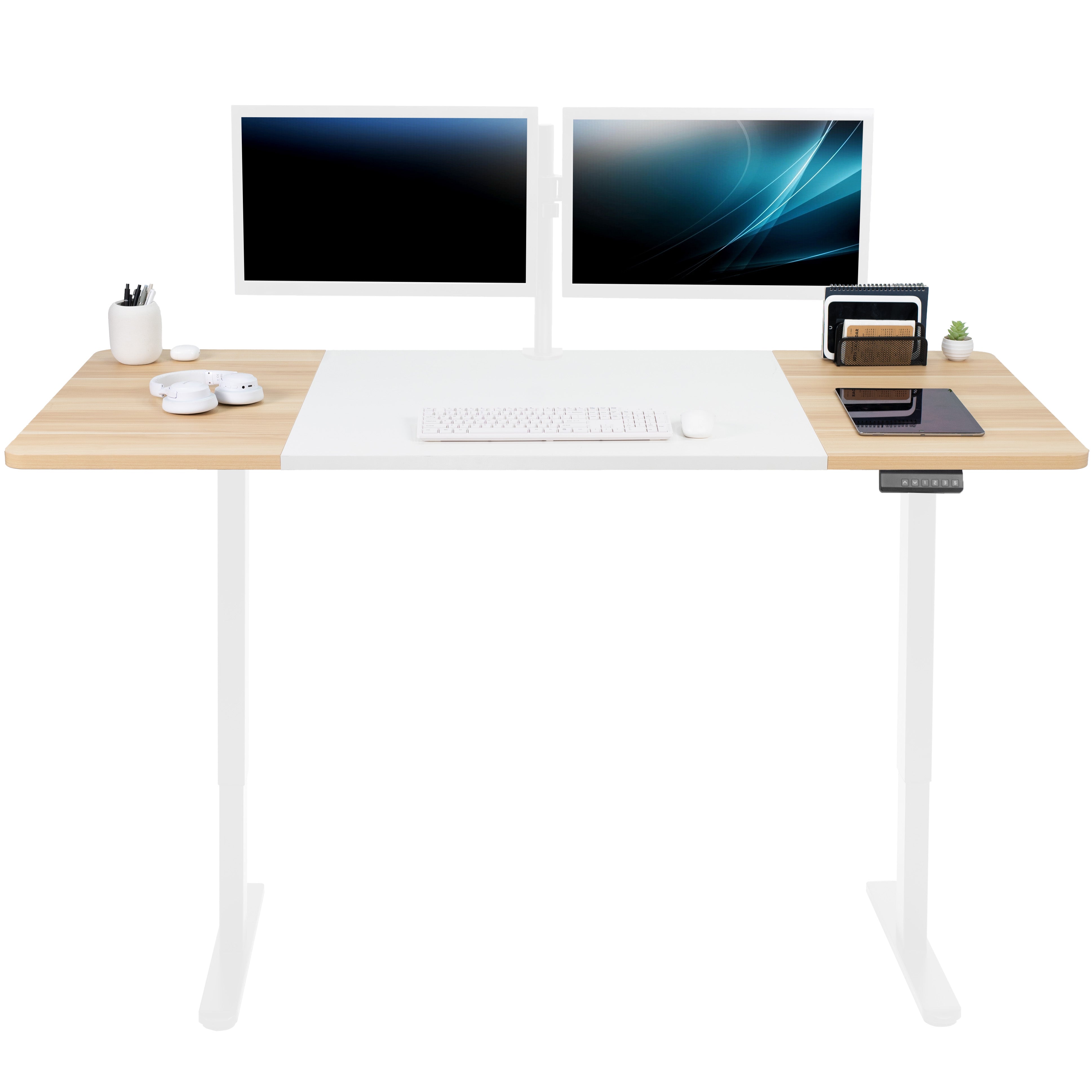 Electric Height Adjustable 71 x 30 inch Stand Up Desk