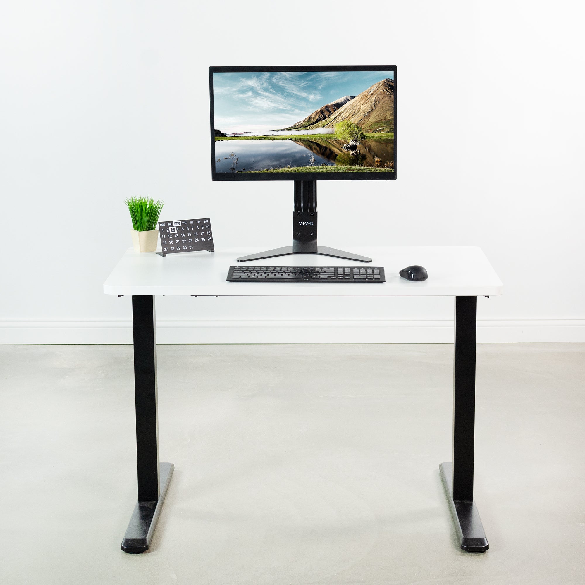 43” Table Desk Top White