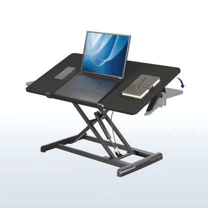 36" Single Top Tilting Desk Riser