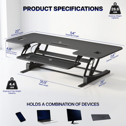 V Series Standing Desk Converter