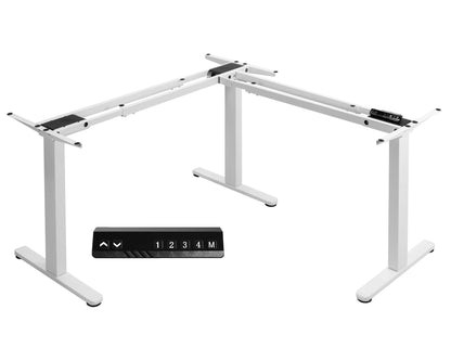 Electric Multi Motor Height Adjustable Corner 3 Leg Standing Desk Frame for creating your own standing desk.