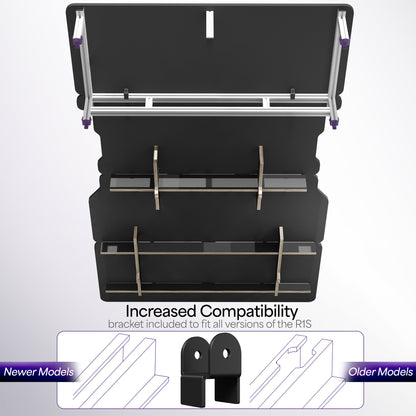 Sleeping platform and storage system designed for all versions of the Rivian R1S. Assemble in minutes and get more space for a wider mattress plus additional storage underneath while still having access to the spare tire well and rear floorboards. Breaks down quickly so you can get back on the road in a flash.