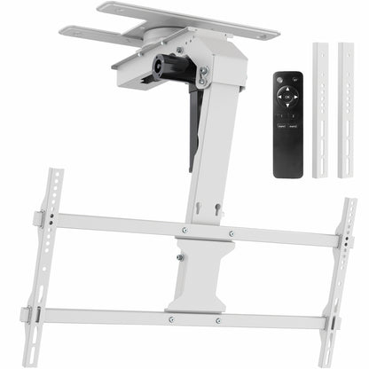 TV ceiling mount with remote control on a white background