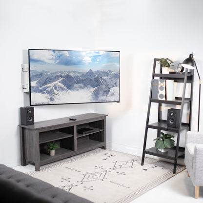 Heavy duty motorized low profile adjustable TV mount from VIVO.