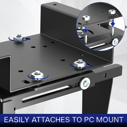 Under Desk Spacer Bracket for VIVO PC Mounts