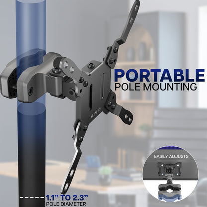 VESA Bracket Pole Mount - 23" to 43" Screens