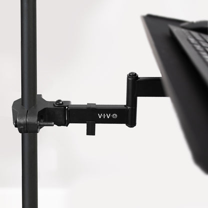 Pole Mount Tilting Keyboard Tray 