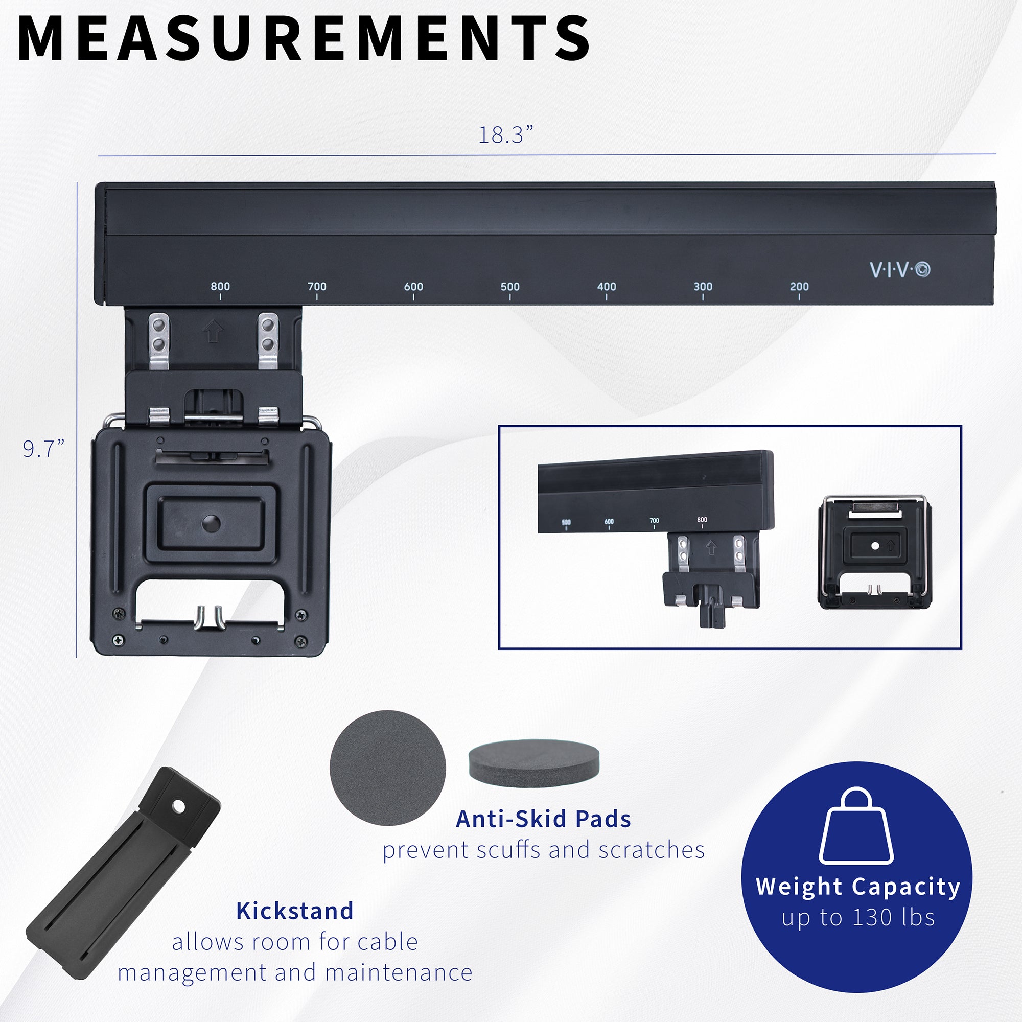 Universal Micro-Gap 43” to 90” TV Wall Mount