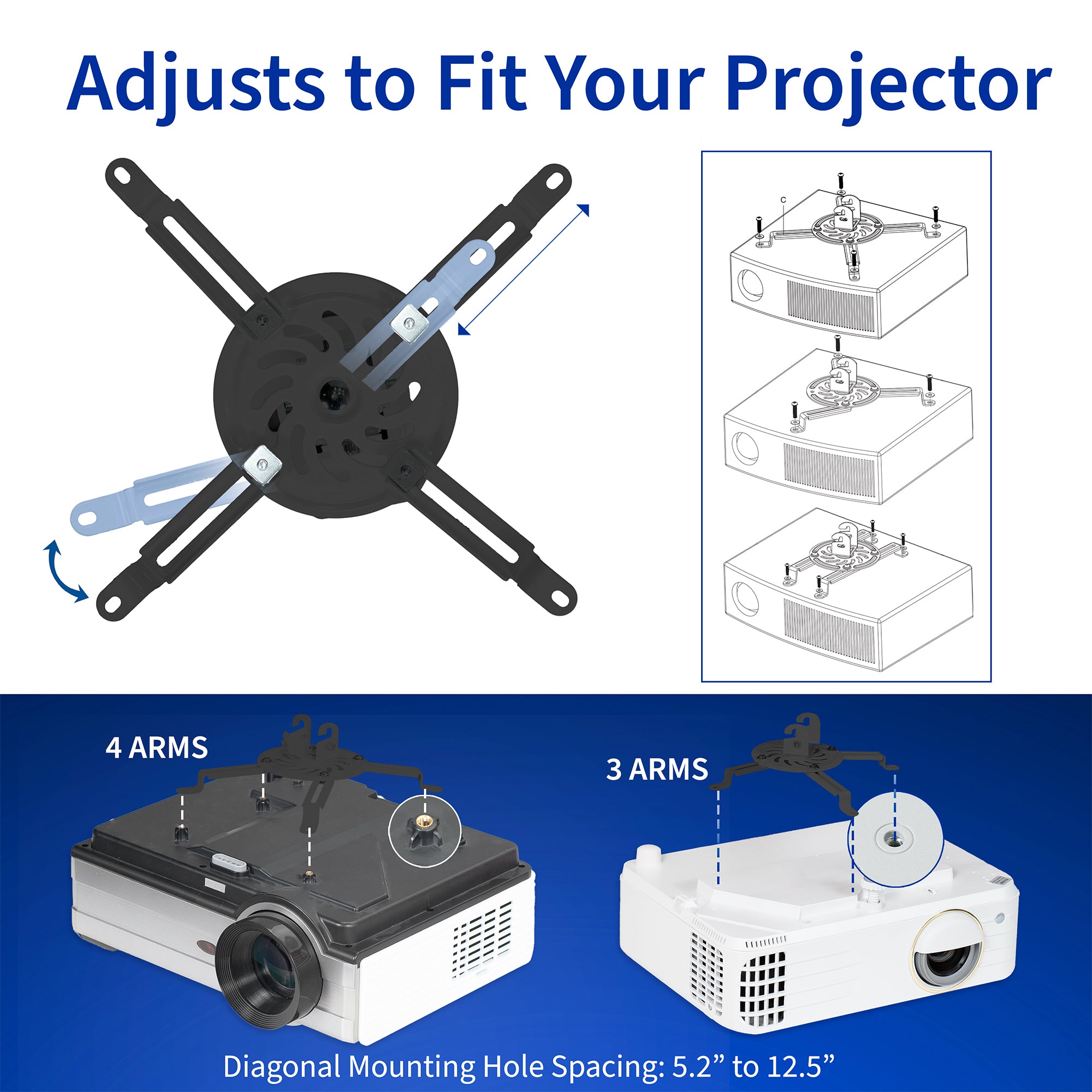 Check mounting hole spacing for compatibility!