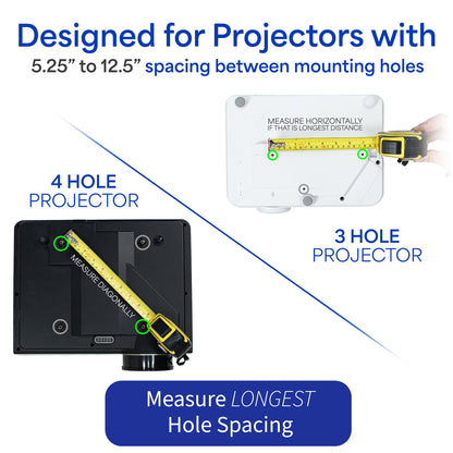 Universal Extending Ceiling Projector Mount