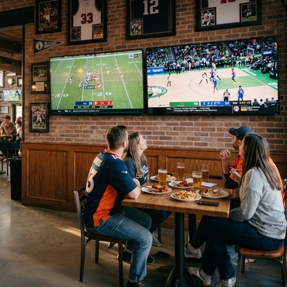 Pop-Out TV Tilting 1x2 Video Wall Mounts - 37” to 65” Screens