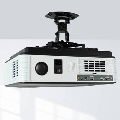 Adjustable ceiling projector mount.