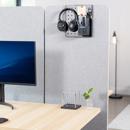 Black Hanging Pegboard