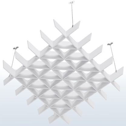 Acoustic Dual Layer Ceiling Waffle Panel