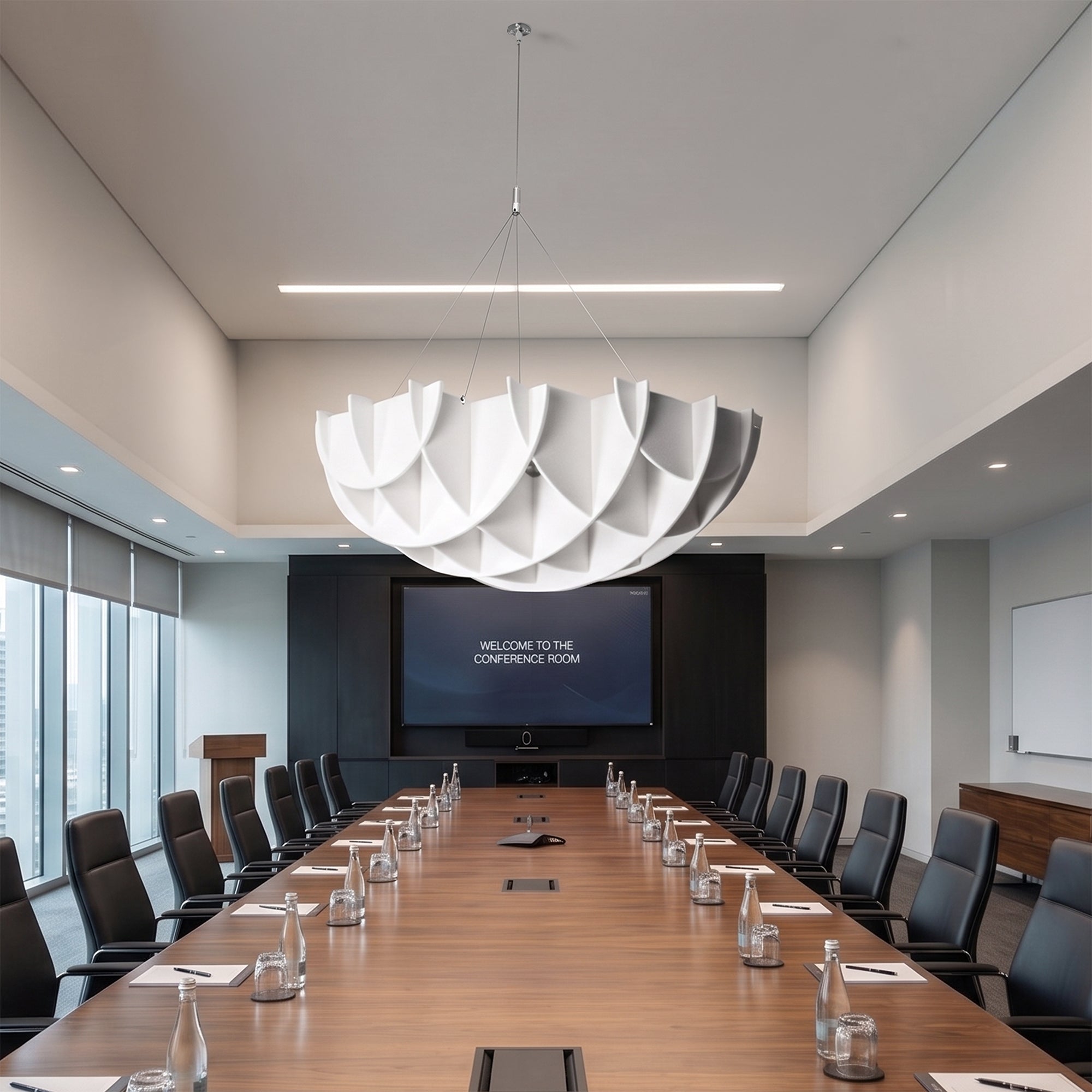 Semi Circle Acoustic Ceiling Panel