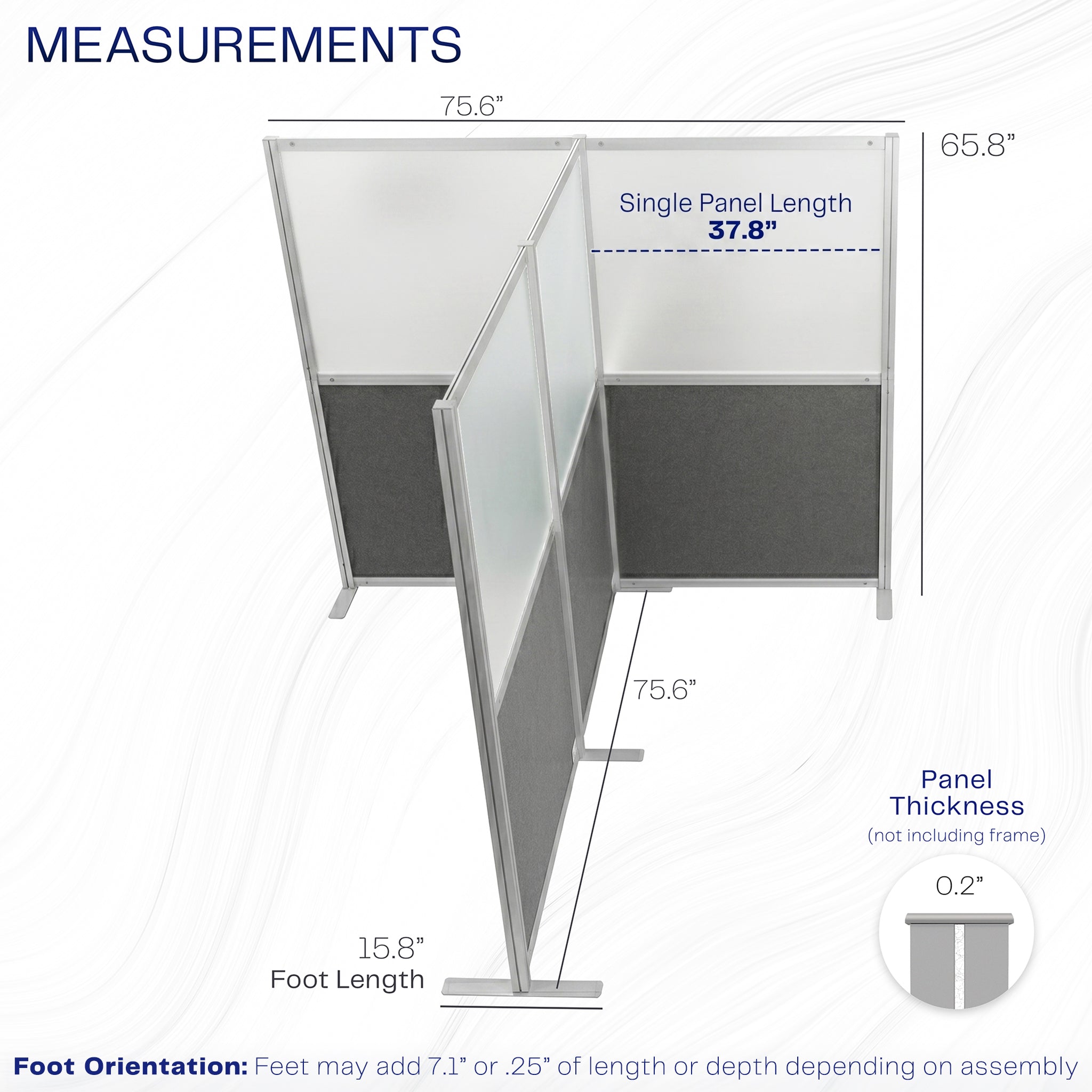 Modular Wall System Freestanding Room Dividers