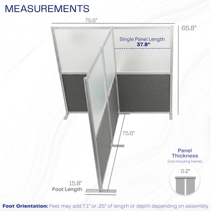 Modular Wall System Freestanding Room Dividers