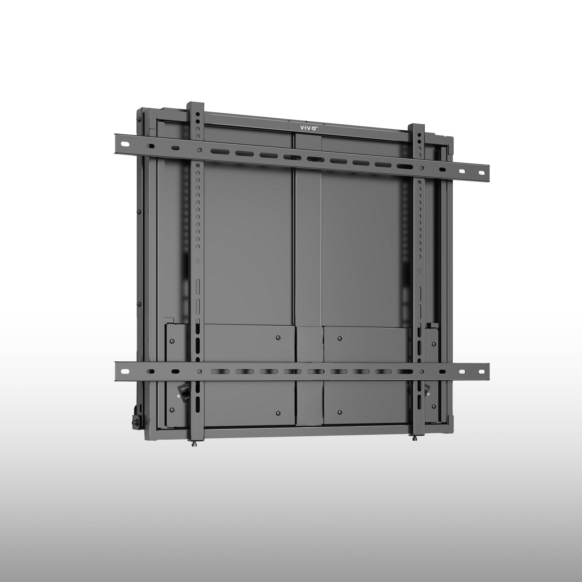 PRO 65”-86” inch Manual Height Adjustable TV and Display Wall Mount