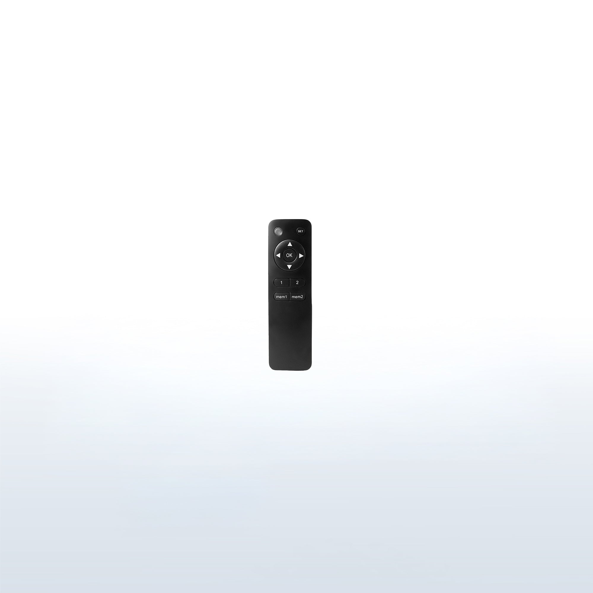 Spare RF Remote for Compatible Electric Motorized TV Mounts, 2 Memory Settings, Radio Frequency, Wide Operating Range