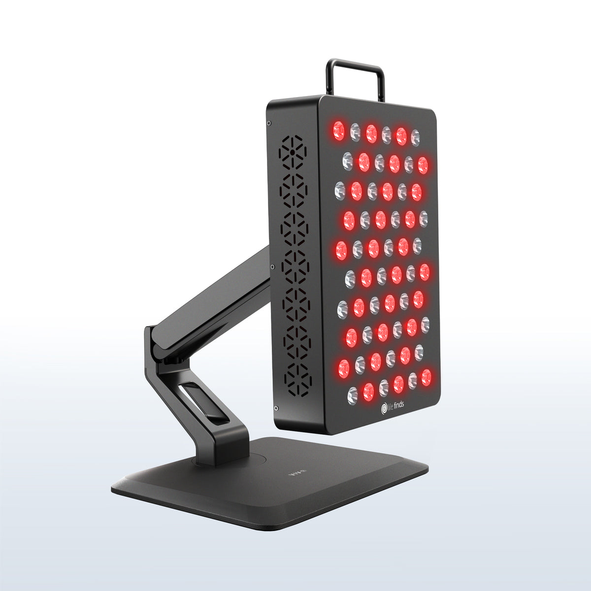 Pneumatic Arm Small Red Light Therapy Desk Stand